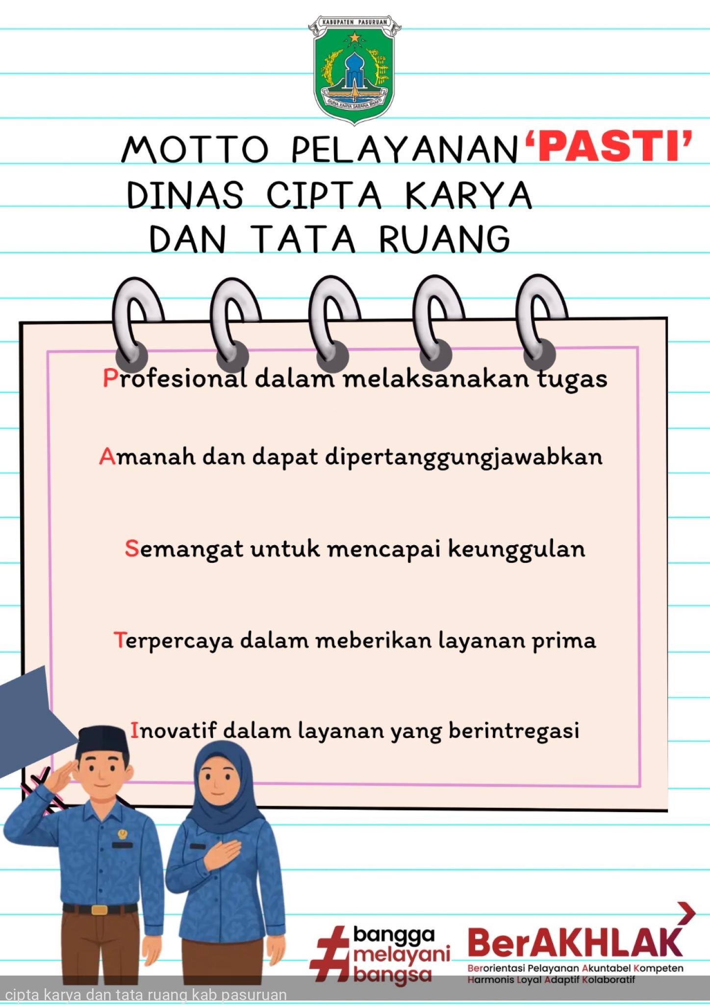 MOTTO PELAYANAN ''PASTI''