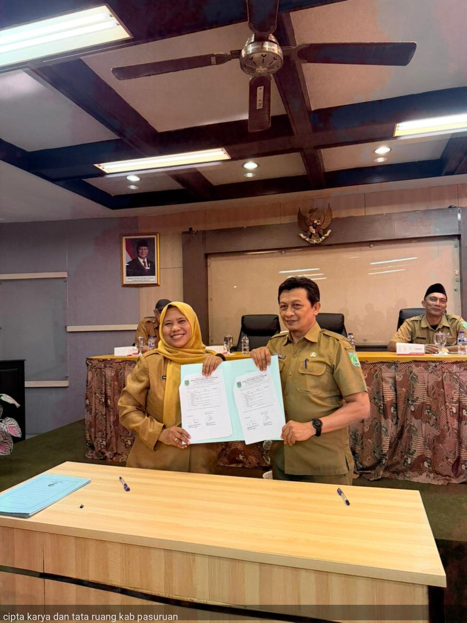 Sertijab Pejabat Dinas Cipta Karya & Tata Ruang dan Dinas Perumahan & Permukiman Kabupaten Pasuruan