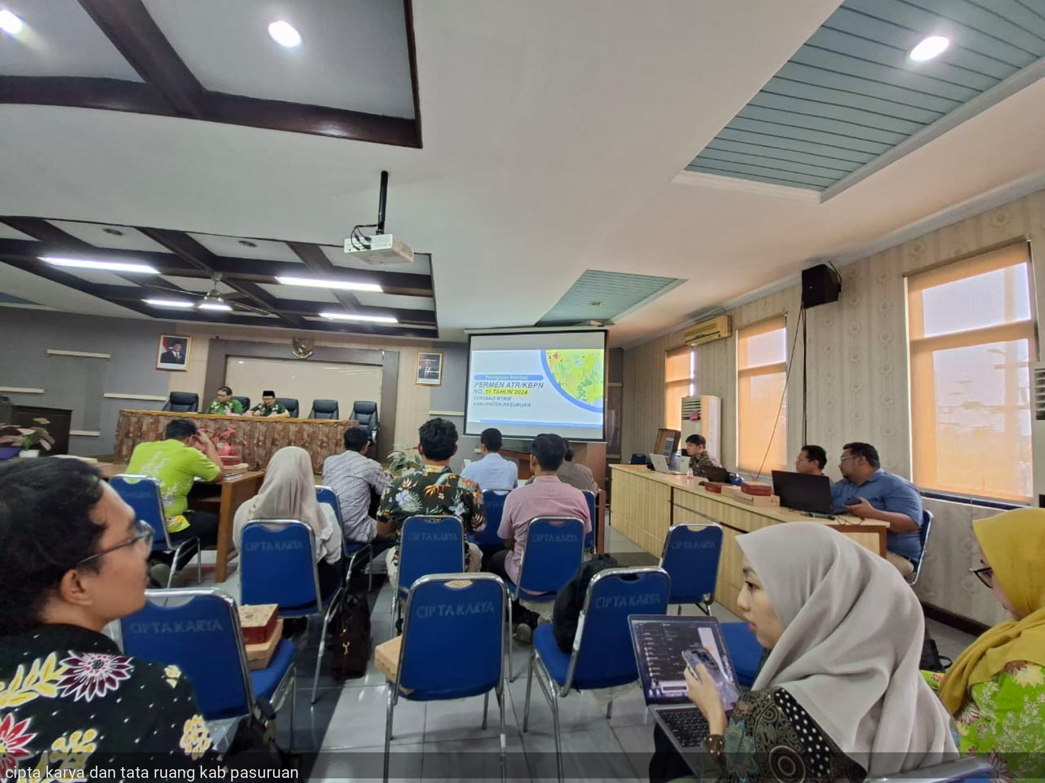 Mantapkan Tata Ruang Wilayah, Pemkab Pasuruan Matangkan Penyusunan Peta Dasar dan Ranperda RTRW